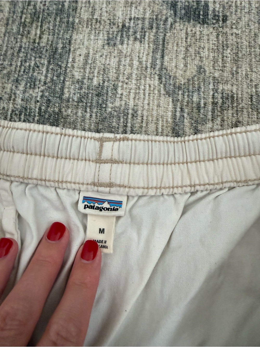 Patagonia - Women’s Cream Athletic Shorts - Picture 4 of 4